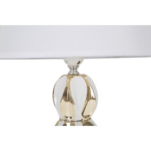 Mauro Ferretti lampada da tavolo Glam Balls E27 Ø 28x46 cm oro bianco