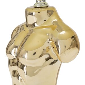 Mauro Ferretti lampada da tavolo Glam man E27 25x42,5 cm oro