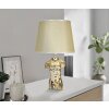 Mauro Ferretti lampada da tavolo Glam man E27 25x42,5 cm oro