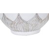 Mauro Ferretti lampada da tavolo Atene E27 Ø 38x59 cm bianco lavato marrone