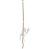 Mauro Ferretti plafoniera monkey E27 Ø 27x32x60 cm bianco marrone
