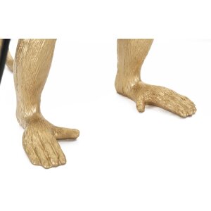 Mauro Ferretti lampada da tavolo monkey E27 Ø 26x34x55 cm oro