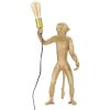 Mauro Ferretti lampada da tavolo monkey E27 Ø 26x34x55 cm oro