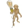 Mauro Ferretti lampada da tavolo monkey E27 Ø 26x34x55 cm oro
