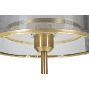 Mauro Ferretti lampada da tavolo livelli E27 Ø 25x48 cm oro nero