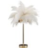 Mauro Ferretti lampada da tavolo palma 2 luci E14 Ø 40x55 cm oro bianco