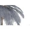 Mauro Ferretti lampada da tavolo palma 2 luci E14 Ø 55x60 cm grigio oro
