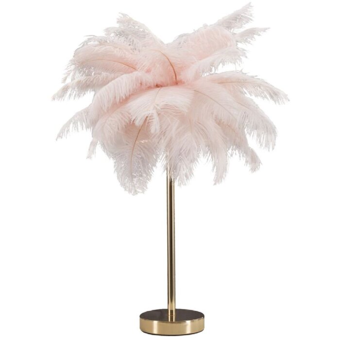 Mauro Ferretti lampada da tavolo palma 2 luci E14 Ø 40x55 cm oro rosa