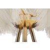 Mauro Ferretti lampada da tavolo a piuma E27 Ø 40x60 cm bianco oro