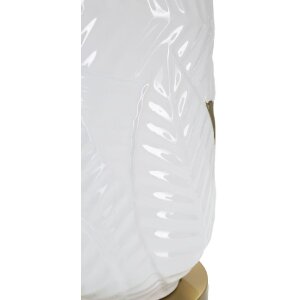 Mauro Ferretti lampada da tavolo in ceramica E27 Ø 40x70 cm oro bianco