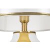 Mauro Ferretti lampada da tavolo in ceramica E27 Ø 40x70 cm oro bianco