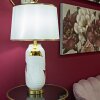 Mauro Ferretti lampada da tavolo in ceramica E27 Ø 40x70 cm oro bianco