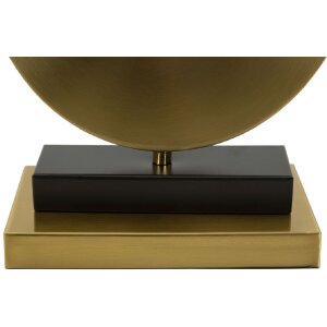 Mauro Ferretti lampada da tavolo Coin E270 Ø 30x53 cm bianco oro