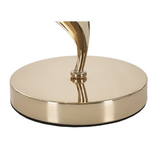 Mauro Ferretti lampada da tavolo slim E27 Ø 40x63 cm oro bianco
