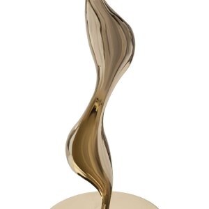 Mauro Ferretti lampada da tavolo slim E27 Ø 40x63 cm oro bianco