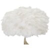 Mauro Ferretti lampada da tavolo slim E27 Ø 40x63 cm oro bianco