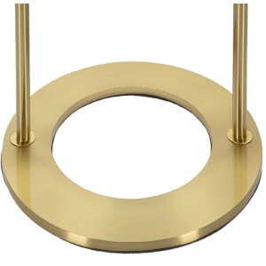 Mauro Ferretti lampada da tavolo Glamy Arc E14 Ø 21x50 cm oro bianco