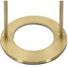 Mauro Ferretti lampada da tavolo Glamy Arc E14 Ø 21x50 cm oro bianco