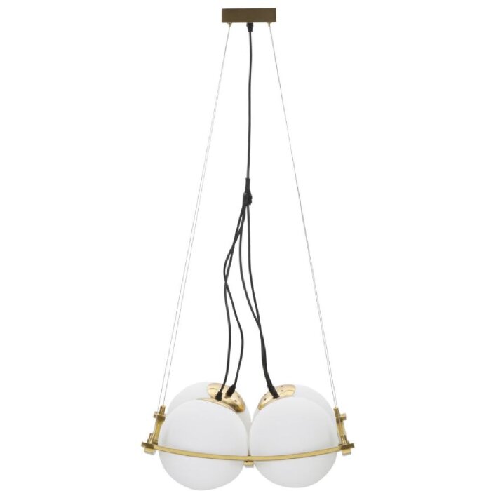 Mauro Ferretti plafoniera Japan quadrata 4 luci E27 45x45x20 cm oro bianco