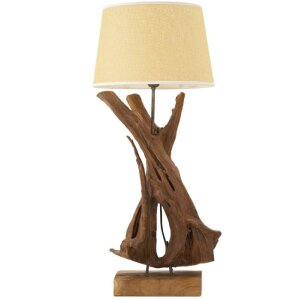 Mauro Ferretti lampada da tavolo Tavolo E27 Ø 35x80 cm marrone