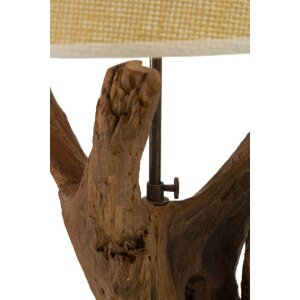 Mauro Ferretti lampada da tavolo Tavolo E27 Ø 35x80 cm marrone