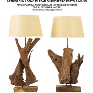 Mauro Ferretti lampada da tavolo Tavolo E27 Ø 35x80 cm marrone