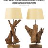 Mauro Ferretti lampada da tavolo Tavolo E27 Ø 35x80 cm marrone