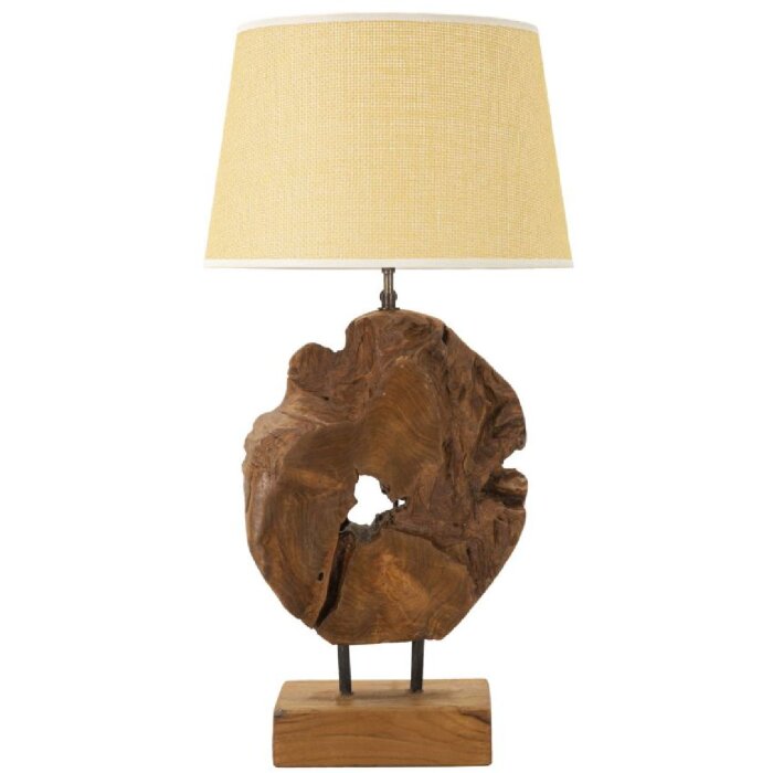 Mauro Ferretti lampada da tavolo Kepala E27 Ø 35x69 cm marrone