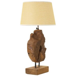 Mauro Ferretti lampada da tavolo Kepala E27 Ø 35x69 cm marrone