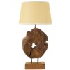 Mauro Ferretti lampada da tavolo Kepala E27 Ø 35x69 cm marrone