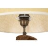 Mauro Ferretti lampada da tavolo Kepala E27 Ø 35x69 cm marrone