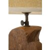 Mauro Ferretti lampada da tavolo Kepala E27 Ø 35x69 cm marrone