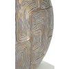 Mauro Ferretti lampada da tavolo Eklipsen E27 Ø 38x64 cm bianco oro