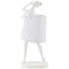 Mauro Ferretti lampada da tavolo Ballet E14 Ø 29x25x62,5 cm bianco