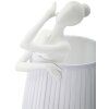 Mauro Ferretti lampada da tavolo Ballet E14 Ø 29x25x62,5 cm bianco