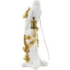 Mauro Ferretti lampada da tavolo pappagallo E27 20x20x50,5 cm oro bianco
