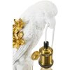 Mauro Ferretti lampada da tavolo pappagallo E27 20x20x50,5 cm oro bianco