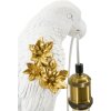 Mauro Ferretti lampada da tavolo pappagallo E27 20x20x50,5 cm oro bianco