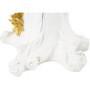 Mauro Ferretti lampada da tavolo pappagallo E27 20x20x50,5 cm oro bianco