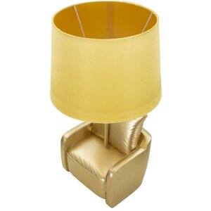 Mauro Ferretti lampada da tavolo metà secolo E27 26x46 cm oro