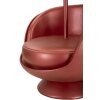 Mauro Ferretti lampada da tavolo metà secolo E27 26x43 cm rosso