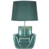 Mauro Ferretti lampada da tavolo metà secolo E27 26x43 cm turchese