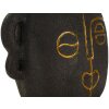 Lampada da tavolo Mauro Ferretti Tribal E27 Ø 30,5x46 cm marrone oro