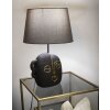 Lampada da tavolo Mauro Ferretti Tribal E27 Ø 30,5x46 cm marrone oro