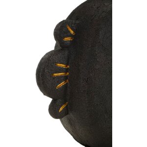 Lampe da tavolo Tribal di Mauro Ferretti con luce E27 diametro 27,5 x 39,5 cm marrone oro