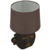 Lampe da tavolo Tribal di Mauro Ferretti con luce E27 diametro 27,5 x 39,5 cm marrone oro