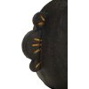 Lampe da tavolo Tribal di Mauro Ferretti con luce E27 diametro 27,5 x 39,5 cm marrone oro