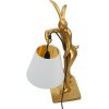 Lampe da tavolo coniche coniche Mauro Feretti E14 oro bianco