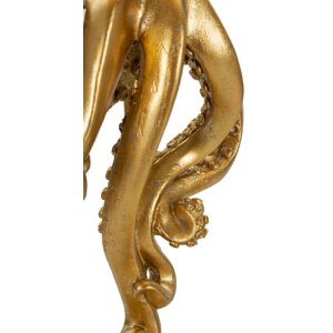Lampada da tavolo Mauro Ferretti Octopus E27 diametro 30,5 x 64,5 cm oro bianco