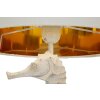 Mauro Feretti Lampada da tavola Cavalluccio marino E27 Ø 30,5x66,5 cm bianco blu